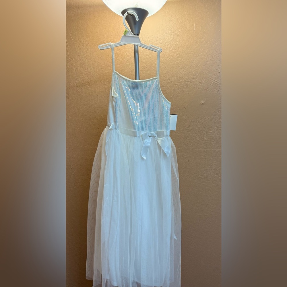 Lilt Cream Dress with Heart Detail
